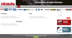 Desktop Screenshot of nicauto.it