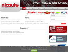 Tablet Screenshot of nicauto.it